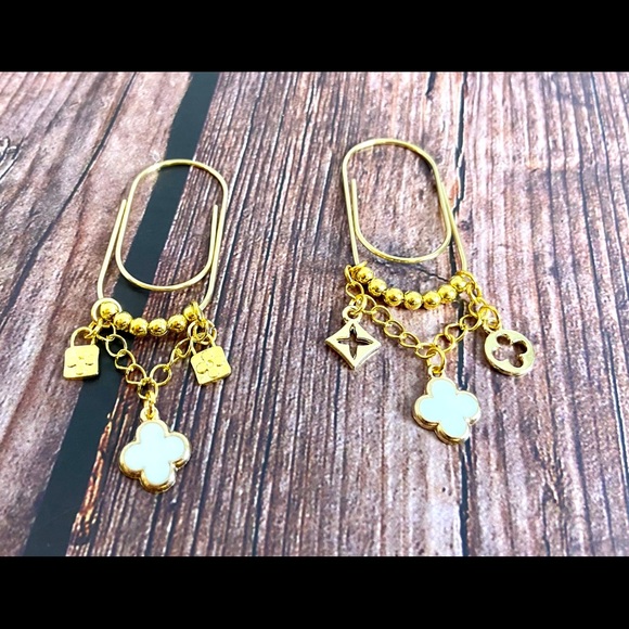 None Handbags - Large size paper clips for planners with charms